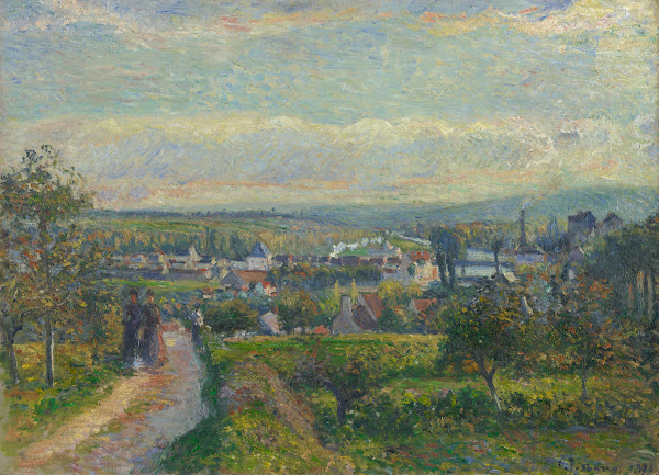 View ofSaint Ouen lAumône 1876