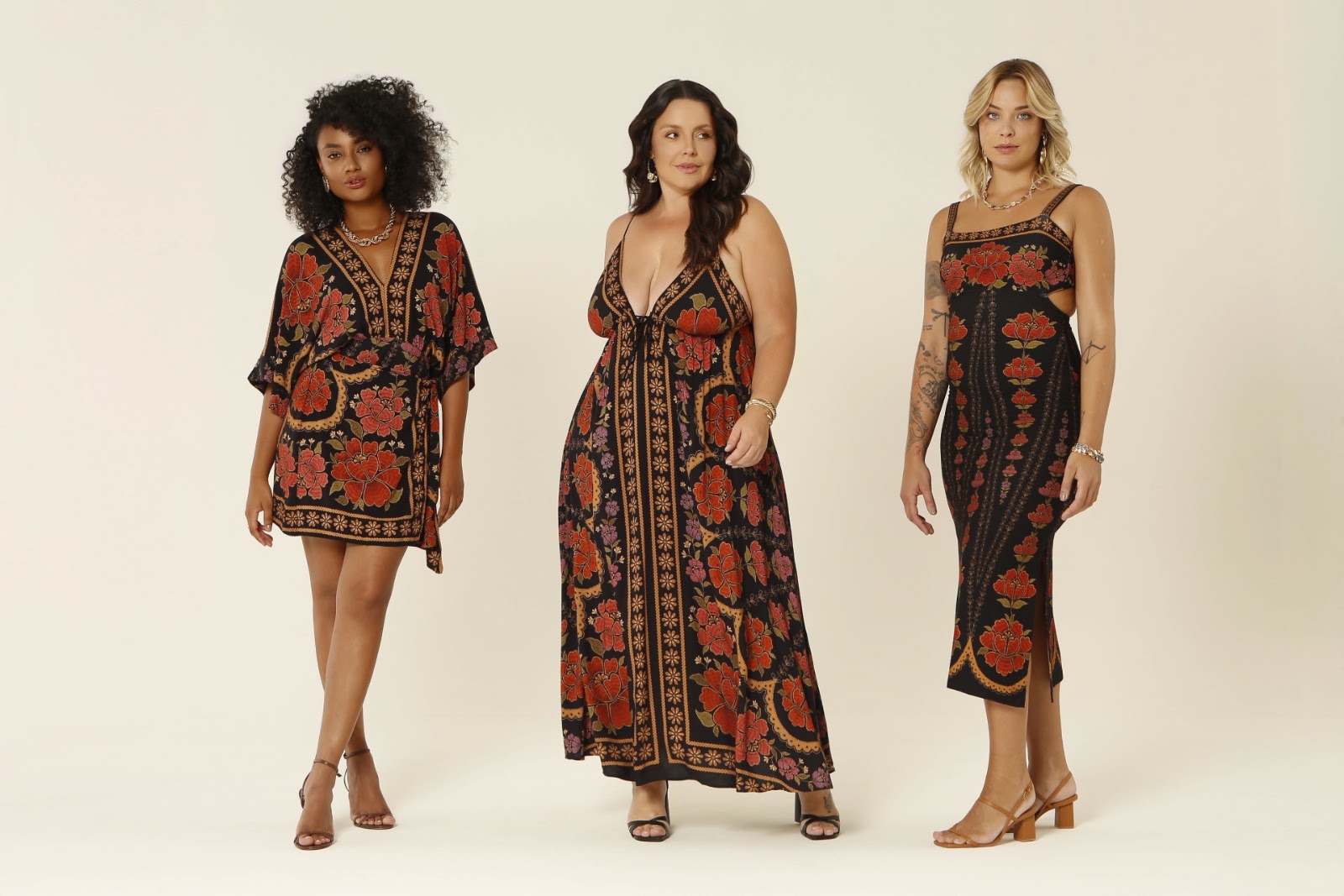 Campanha Posthaus Quem ama, posta! ? vestido preto e postura confiante