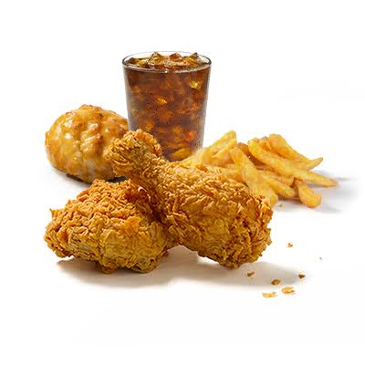 3 Pieces Chicken & 2 Wings Meal