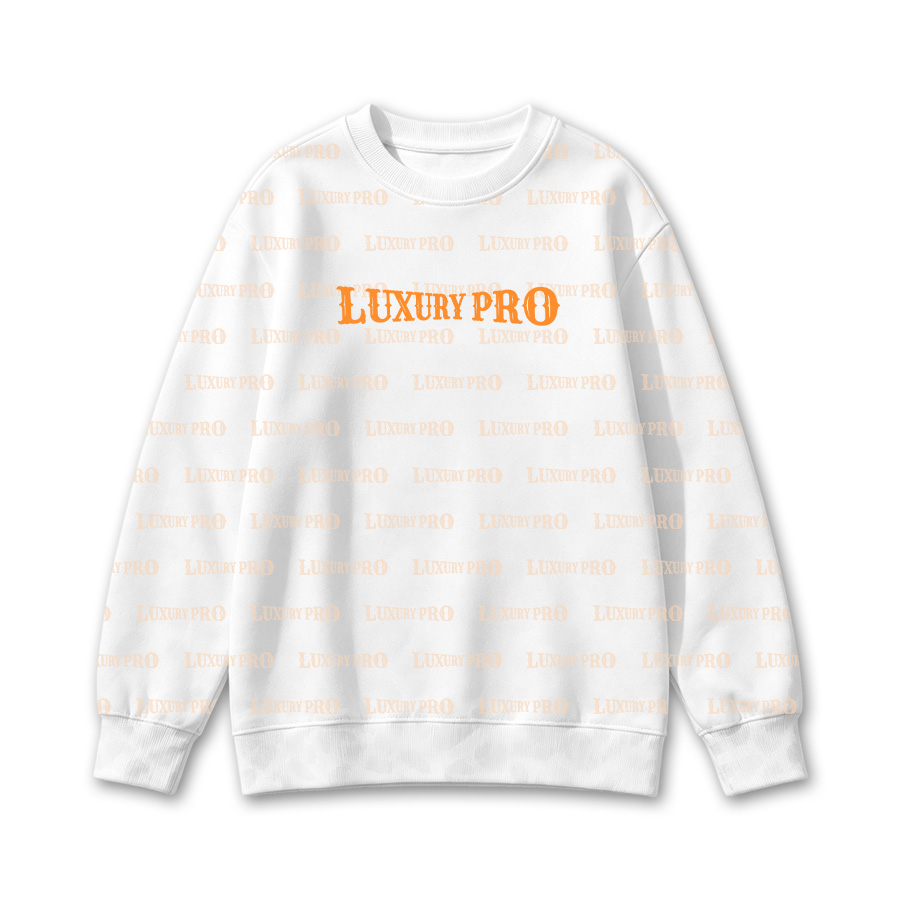 AOP YF Kids French Terry Crew Neck Sweatshirt