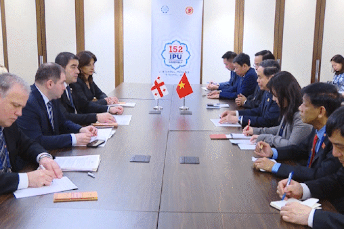 Việt Nam - Gruzia tăng cường hợp tác nghị viện - Báo Sài Gòn Giải Phóng