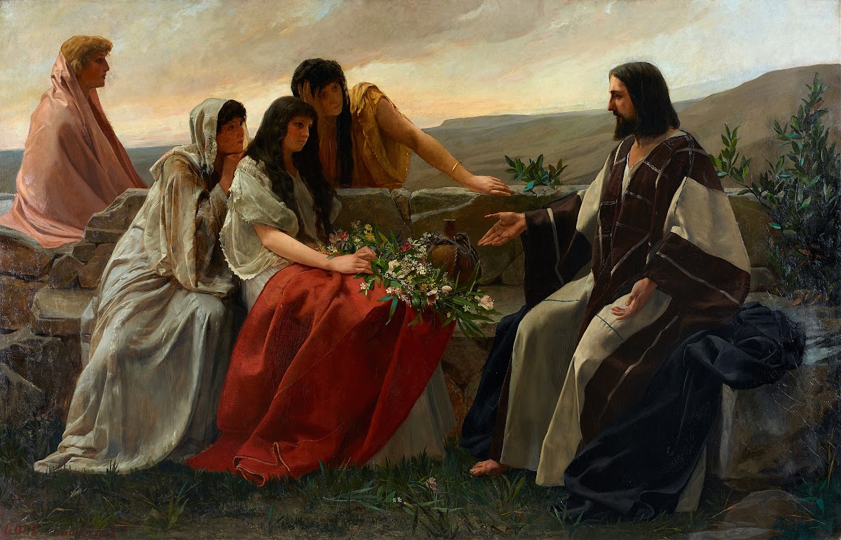 Christ and women 1885