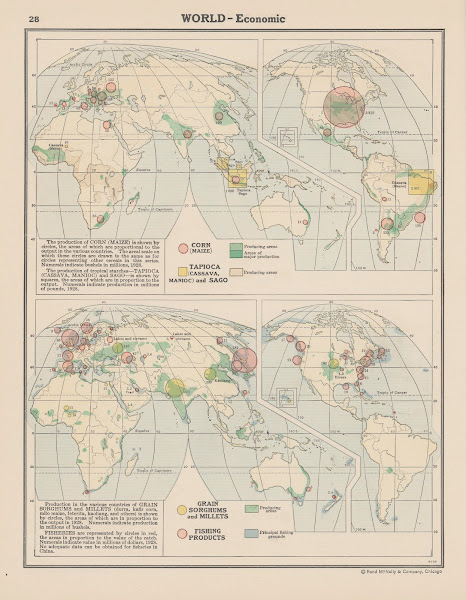 World Economic Corn Tapioca Grain Sorghums and Millets Fishing Products 1943