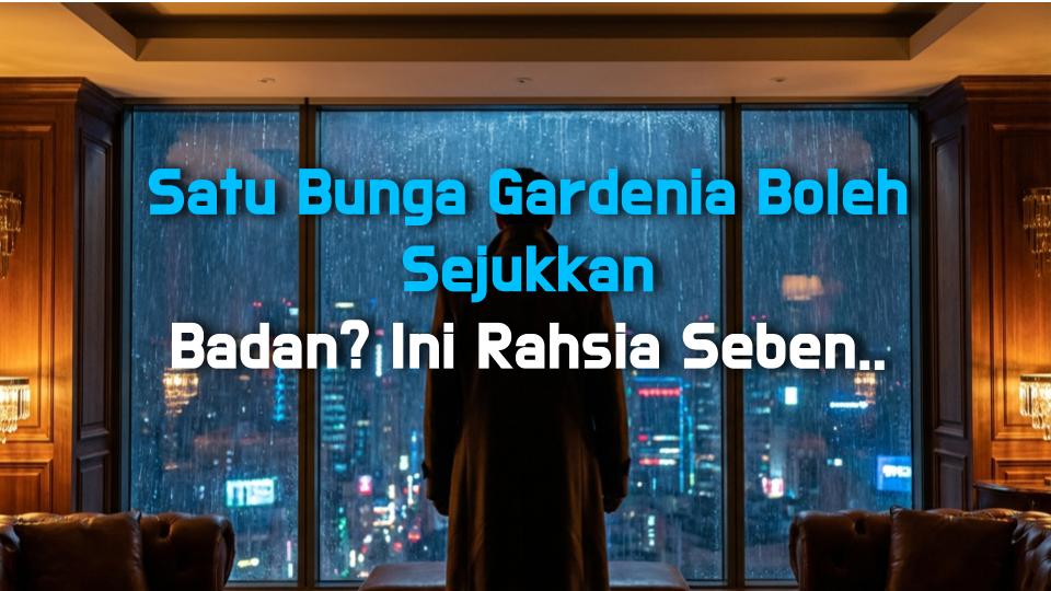 Satu Bunga Gardenia Boleh Sejukkan Badan? Ini Rahsia Sebenar!