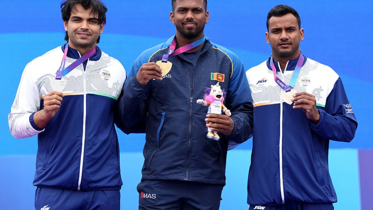 Rumesh Pathirage’s Historic Javelin Gold at CWG 2026 Hailed by Sangakkara