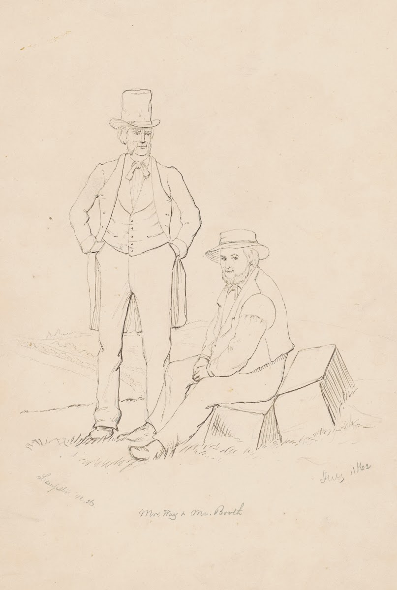 Mr Way and Mr Booth 1862
