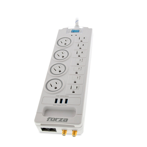 Forza Surge Protector with 11 Outlets