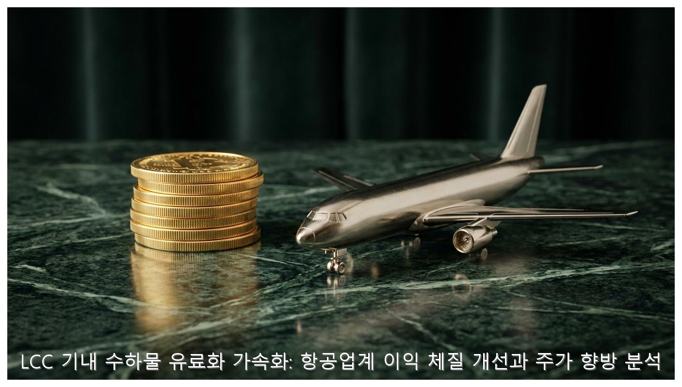 LCC 기내 수하물 유료화 가속화: 항공업계 이익 체질 개선과 주가 향방 분석 핵심 안내 및 분석 인포그래픽 (3)