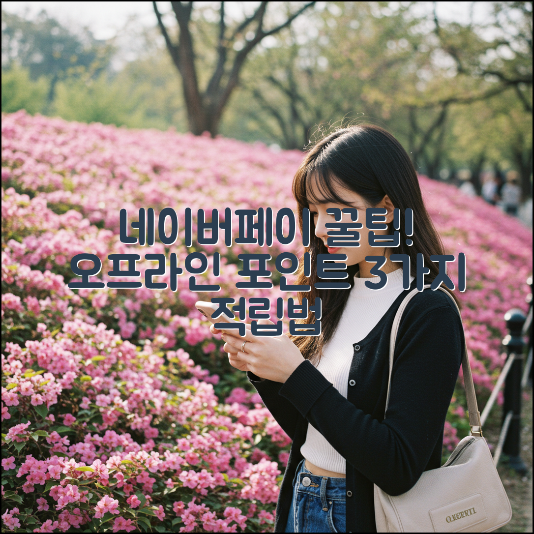 오프라인 결제 혁신! 네이버페이 3가지 포인트 적립 꿀팁