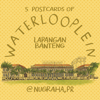 Post Card pack of 5 Jakarta