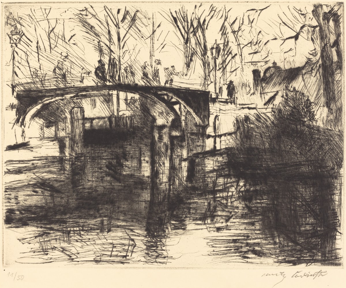 View of the Tiergarten Aus dem Tiergarten 1920