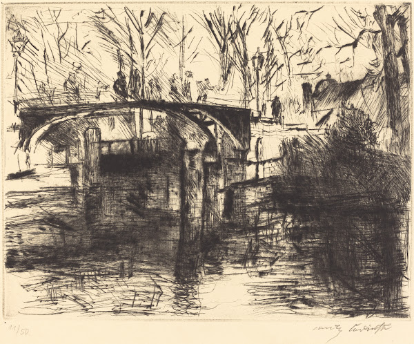 View of the Tiergarten Aus dem Tiergarten 1920
