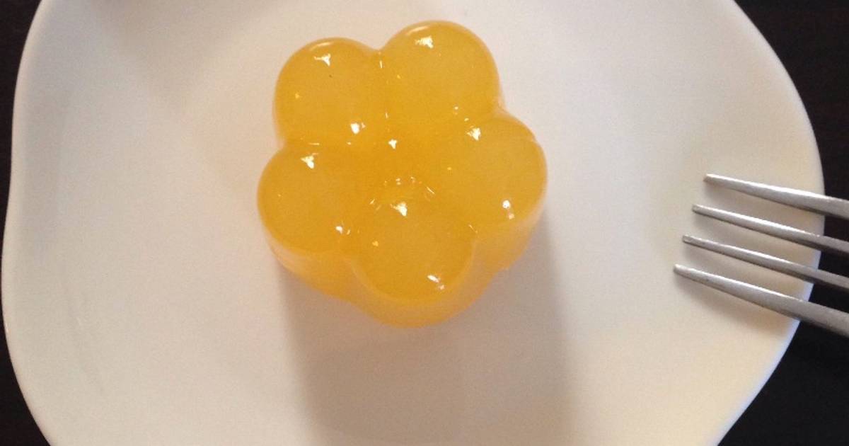 Thạch rau câu jelly chanh dây đường phèn