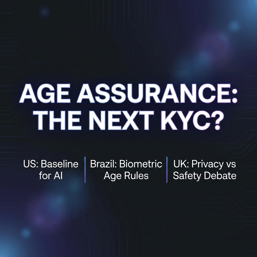 Age Assurance Becomes the New KYC — and Your Next Case Probably Involves It