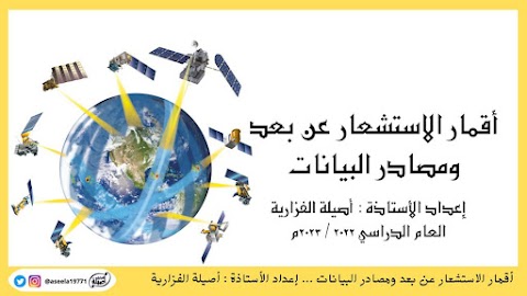 ملخص أقمار الاستشعار عن بعد ومصادر البيانات - جغرافيا الصف 12 الفصل 2