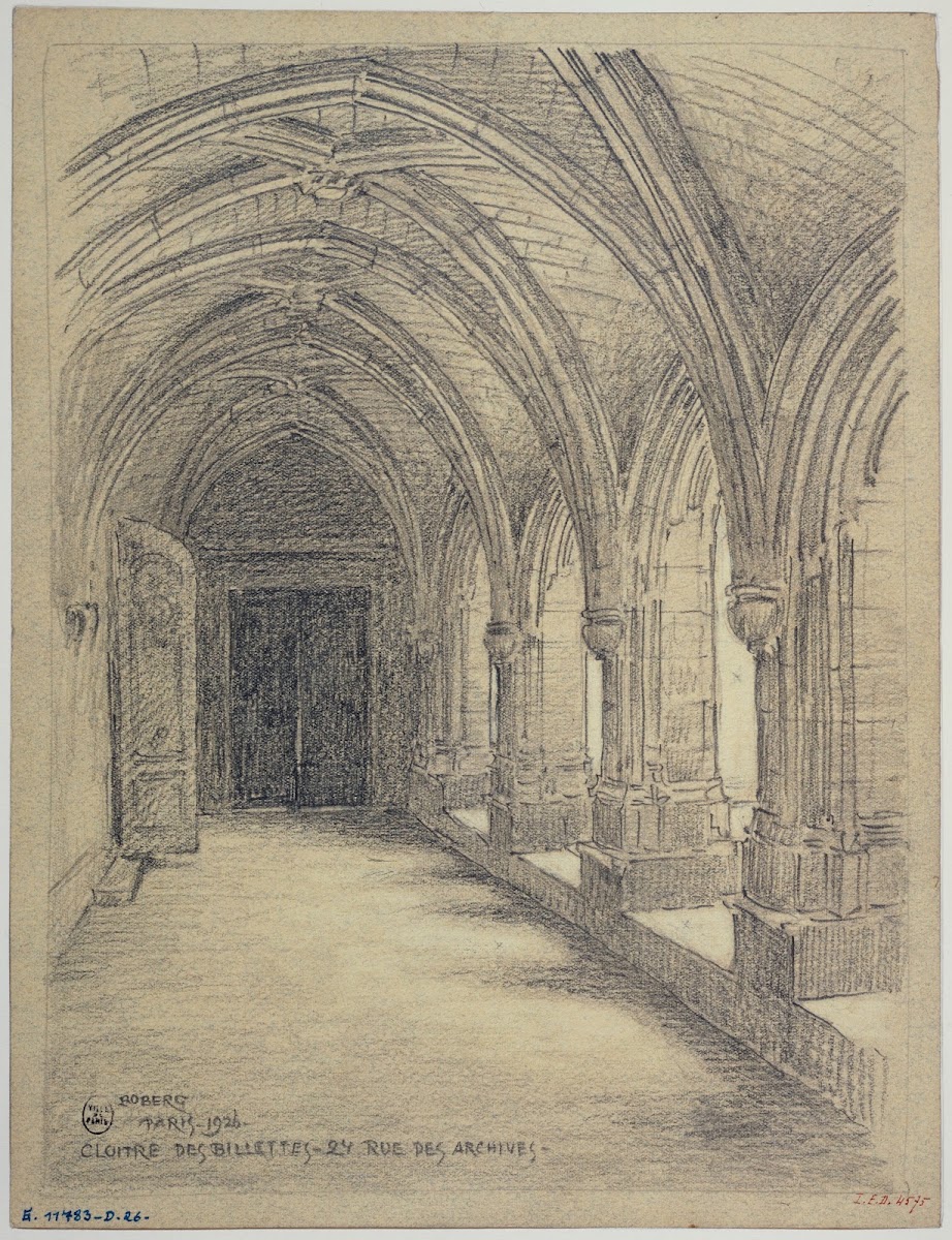 Cloître des Billettes 24 rue des archives 1926
