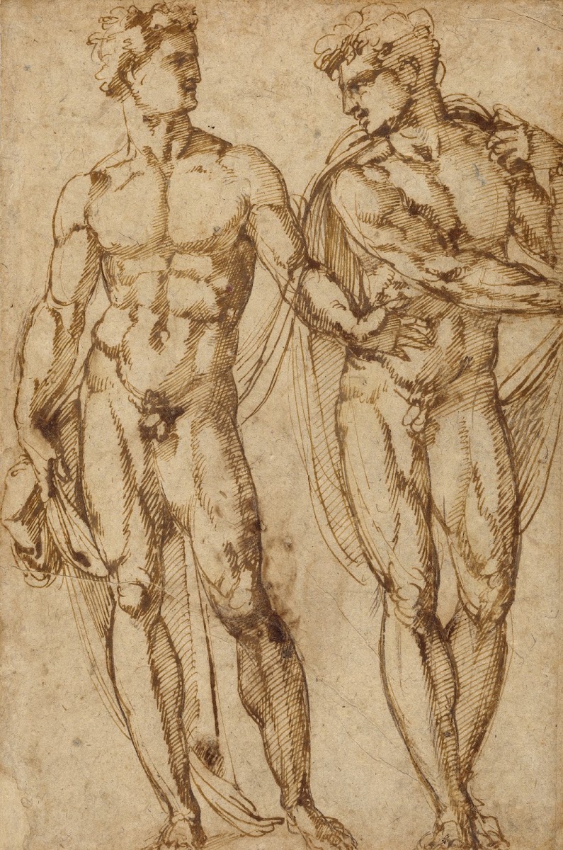 Study of Two Men 1525