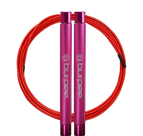 Burpee Speed Elite 3.0, Pink - Coated Red Wire