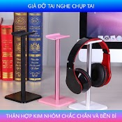 Giá Treo Tai Nghe Chụp Tai Kệ Đỡ Tai Nghe Bằng Nhựa Abs , Nhôm Hợp Kim Chống Xước Trơn Trượt Phù Hợp Nhiều Loại Tai Nghe