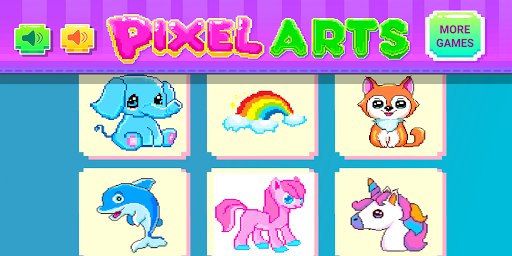 Pixel Arts Color By Numbers