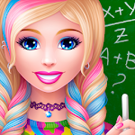 Cover Image of Descargar Viste a la escuela secundaria para niñas 1.0.8 APK