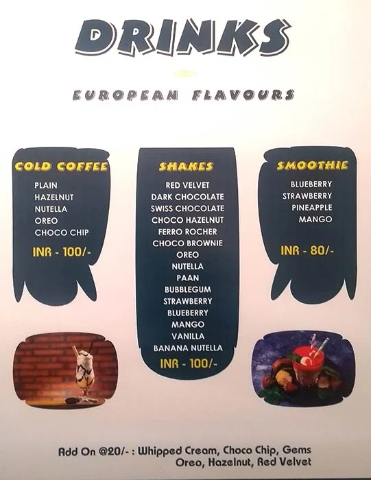 European Bite Zirakpur menu 