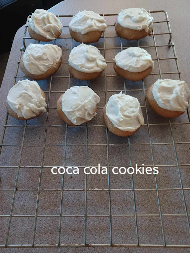 These are soft cookies and not overpowering of the cola added.