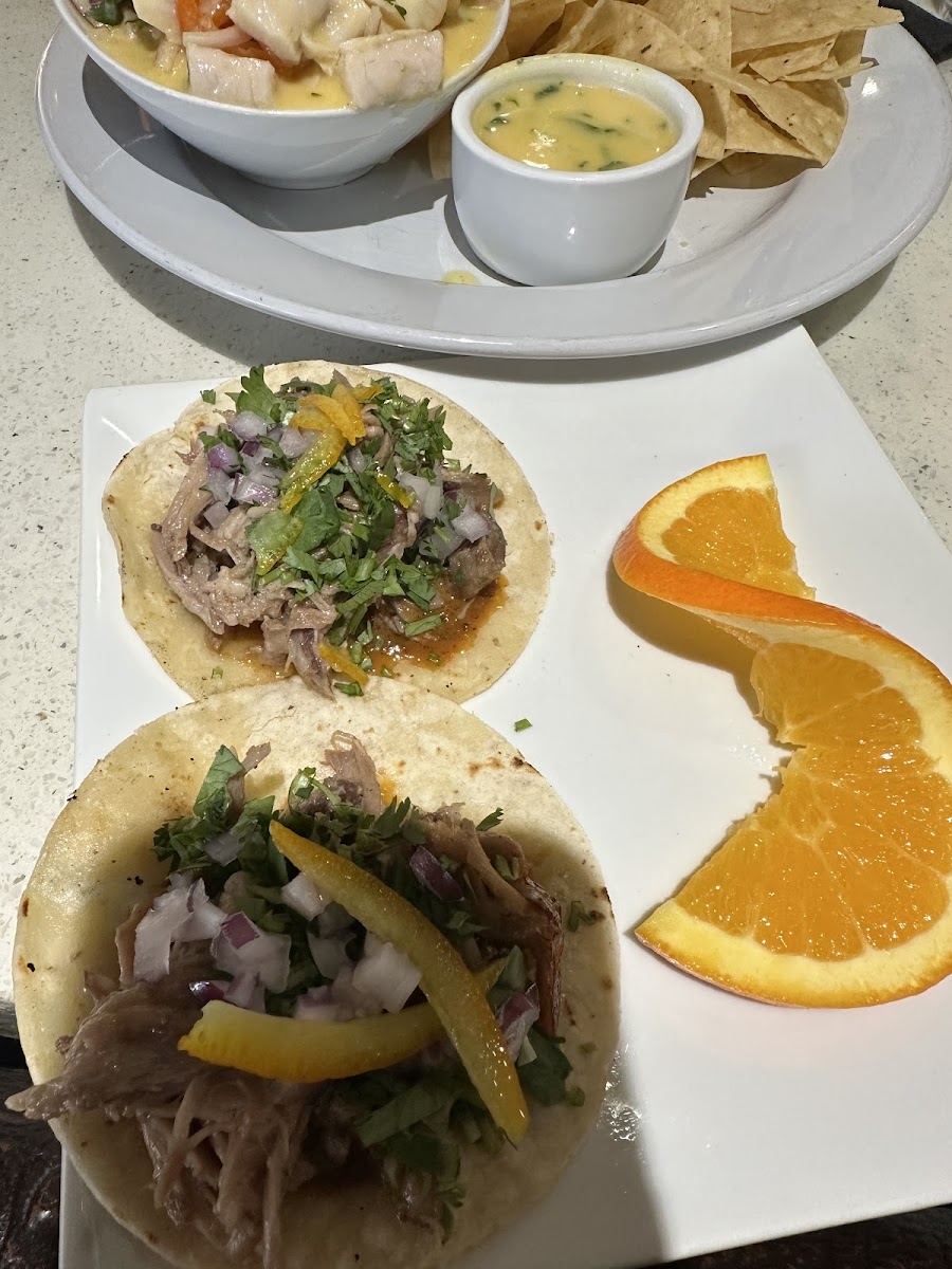 Duck tacos