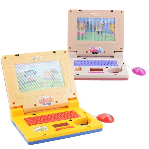 Title 4, English Childrens Simulation Computer Laptop M...