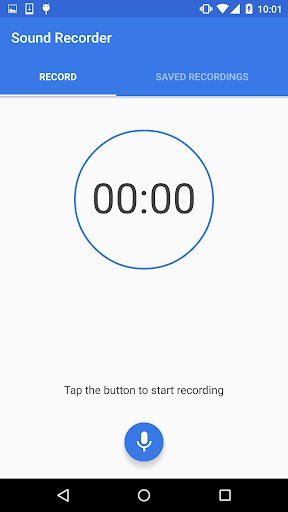 Material Design Sound Recorder