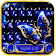 Thème de clavier Blue Fancy Butterfly icon