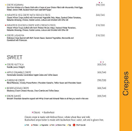 D'Crepes Cafe menu 6