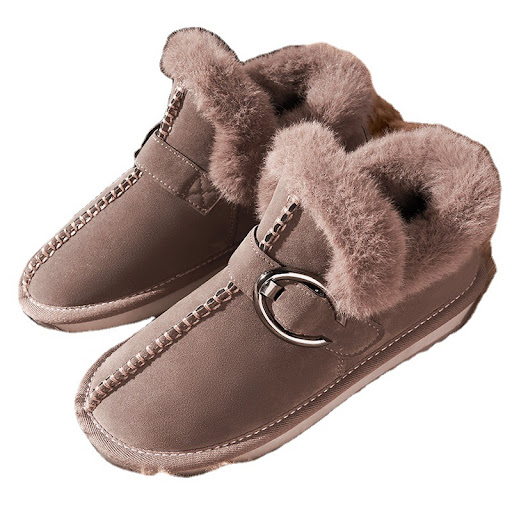 Title 6, Fluffy Warm Snow Boots For Schoolgirl Bean Shoe...