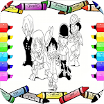 Cover Image of Download Coloring Pirates Straw Hat 3.1 APK