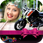 Cover Image of ดาวน์โหลด Bike Photo Frame 1.2 APK