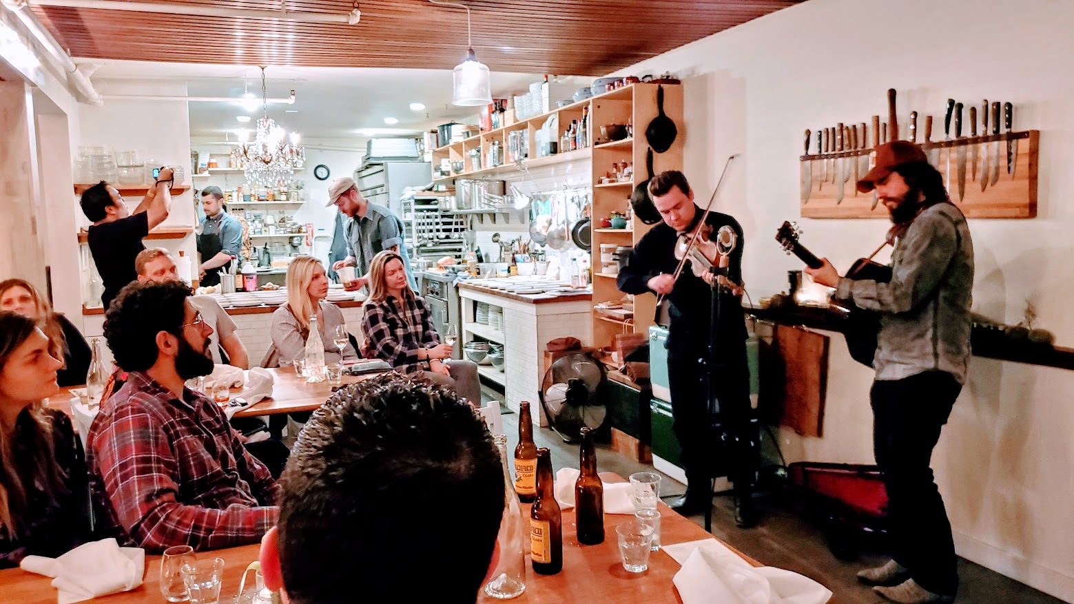 Portland Pop-up: Serenade with Spaghetti Western. A spread of bites from Piccone's Corner alongside music from three time Grand National Fiddle champion Luke Price and Jonathan Trawick is a 3rd generation guitar picking Ozark musician.