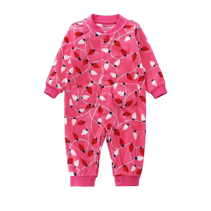 Barboteuse à manches longues pour bébés et jeunes enfants, douce, confortable et idéale pour le quotidien, lavable en machine.