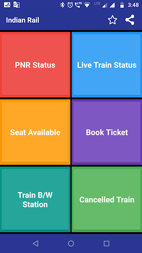 IndianRail Enquiry - PNR Status, Live Train Status