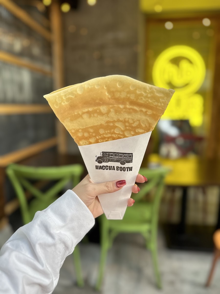 Sugar butter crepe