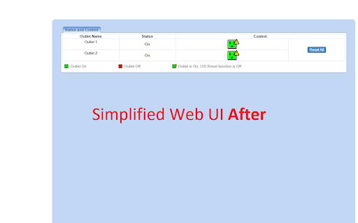 Power Switch Control Page Simplifier screenshot 2