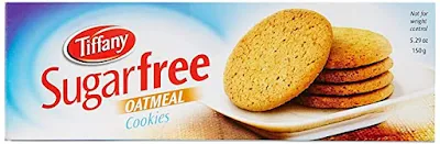 Tiffany Sugarfree Cookies - Oatmeal - 150 g