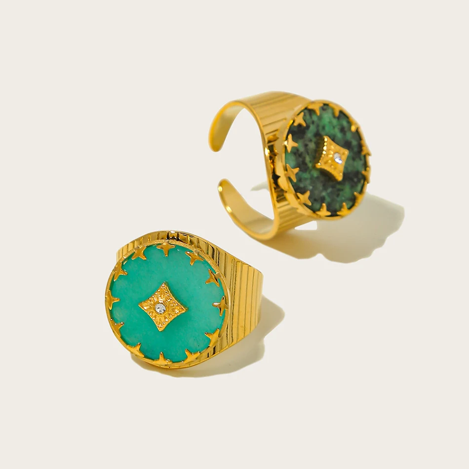 Retro Metalen Ring Titanium Staal – Duurzaam, Stijlvol en Perfect voor Dagelijks Gebruik. Een Tijdloos Sieraad voor Mannen en Vrouwen