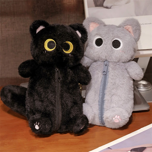 Title 18, Creative Buggy Bag Tissue Box Cartoon Cat Penci...