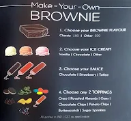 Brownie Heaven menu 6