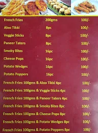 Sagri Fried Food menu 1