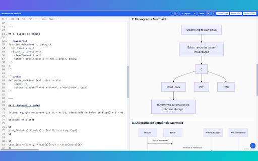 Markdown to Doc/PDF Converter screenshot 3