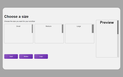 Custom Scrollbar