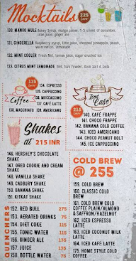 The Blackout Cafe menu 4