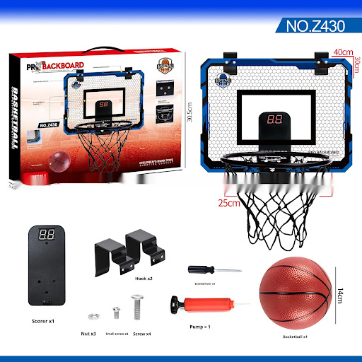 Title 1, Light Dunk Scoring Folding Basketball Frame Pun...