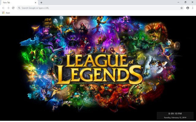 League Of Legends New Tab